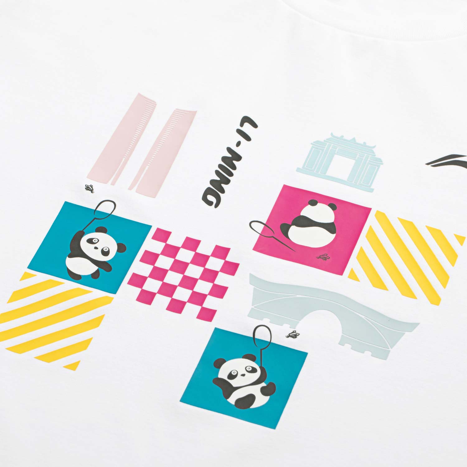 Li Ning Badminton Collection Badminton Jersey Unisex Standard White
