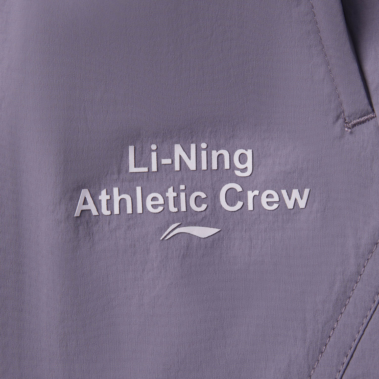 Li Ning Fitness Series Sports Shorts Women’s Crow Gray Purple
