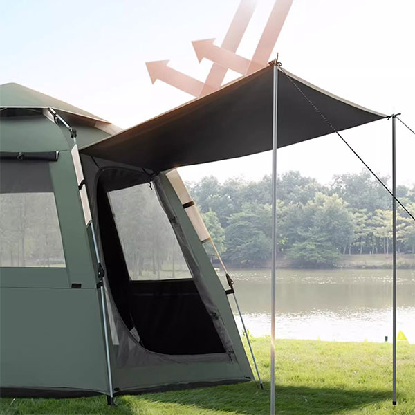 CAMEL Tent Outdoor Hexagonal Automatic Canopy Tent Outdoor Portable Park Camping Over Night Tent