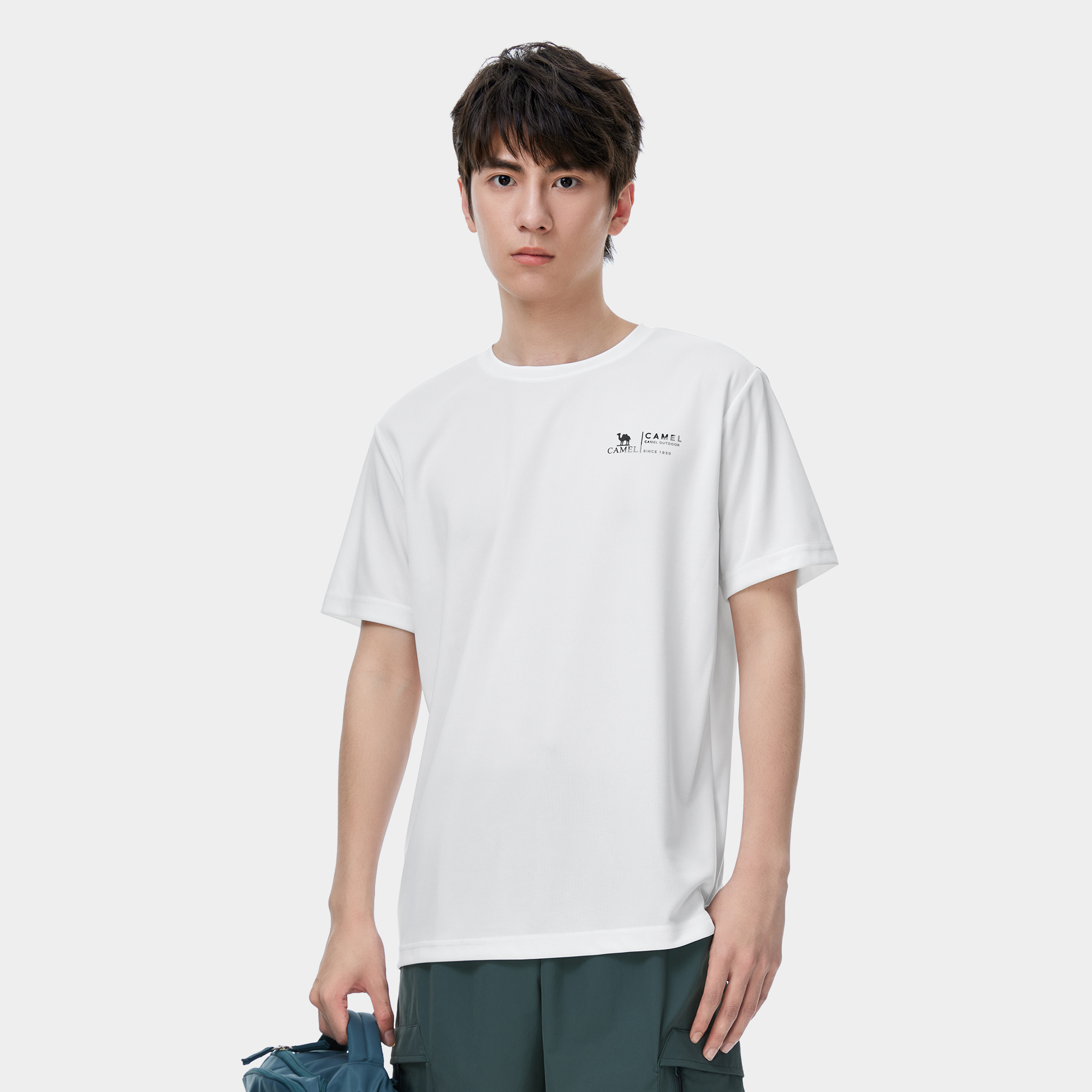 CAMEL Urban Function Series Quick Dry T Shirts Men's Crew Neck