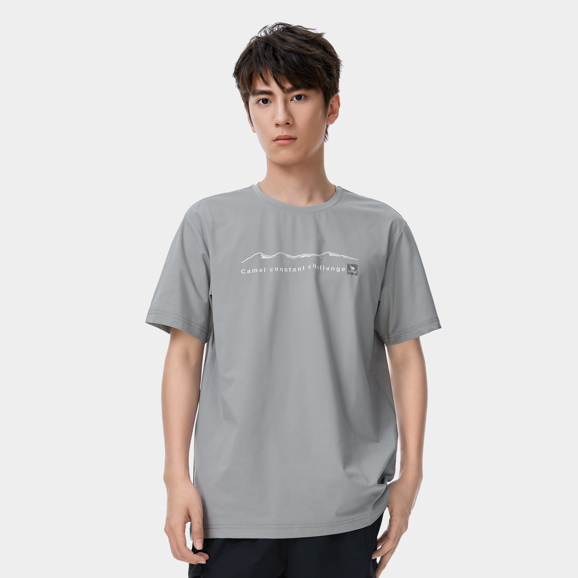 CAMEL Urban Function Series Quick Dry T Shirts Men’s Crew Neck