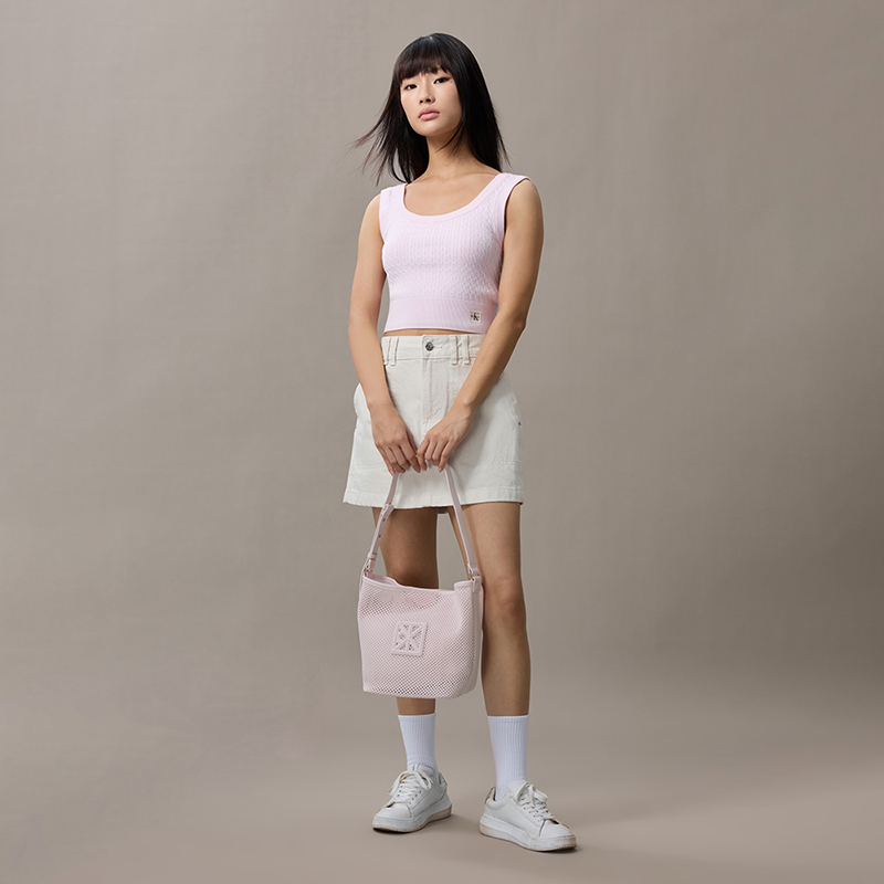 Женская сумка CALVIN KLEIN (розовый) — фото 8