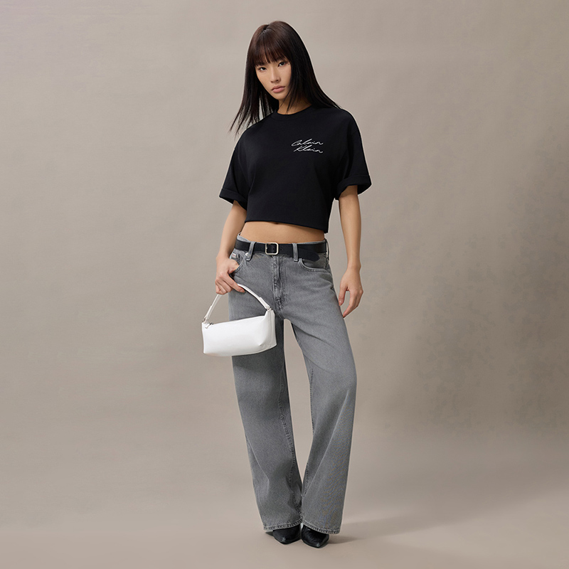 Женская сумка CALVIN KLEIN (белый) — фото 5