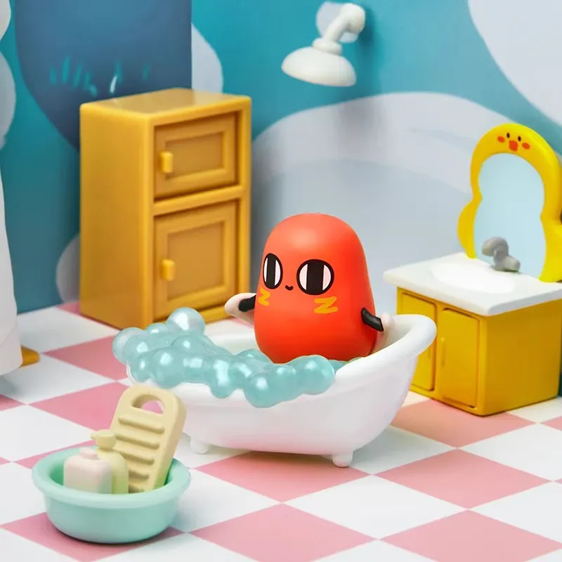 AULDEY Пожалуйста наслаждайтесь красными бобами дома Сценарий Слепые коробки Один Mystery Коробка Целая коробка 6 шт