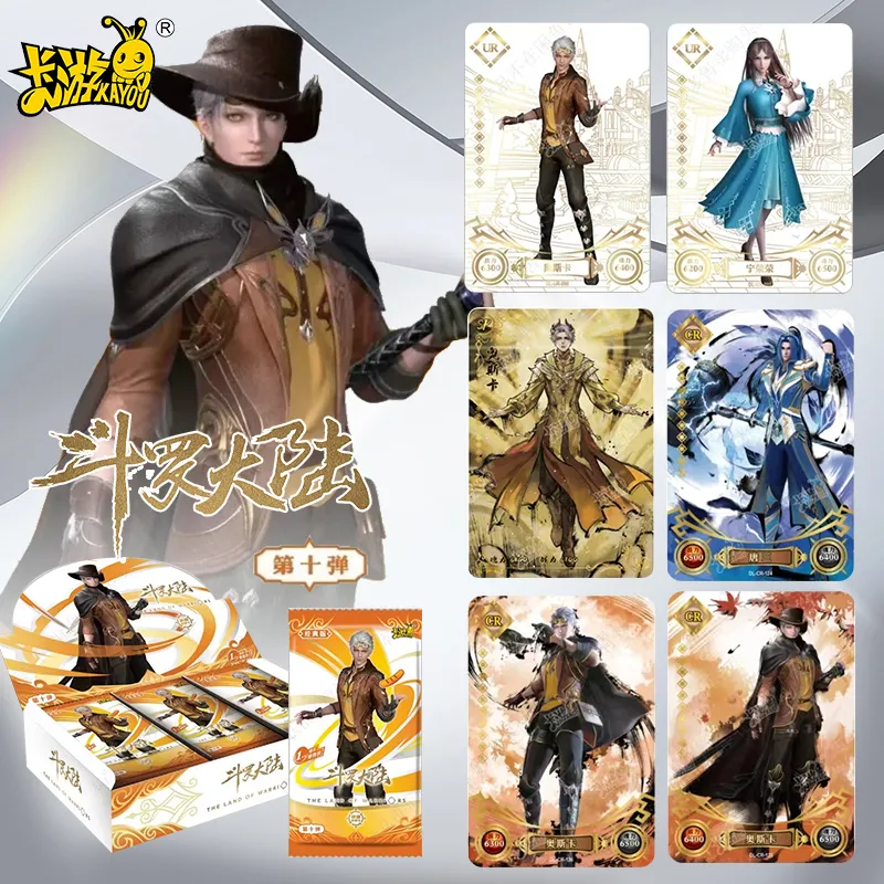 KAYOU Soul Land Animation Martial SOUL Collection Order Классическая версия Выпуск 10 IP Аниме Карточки 1 коробка 36 пакетов