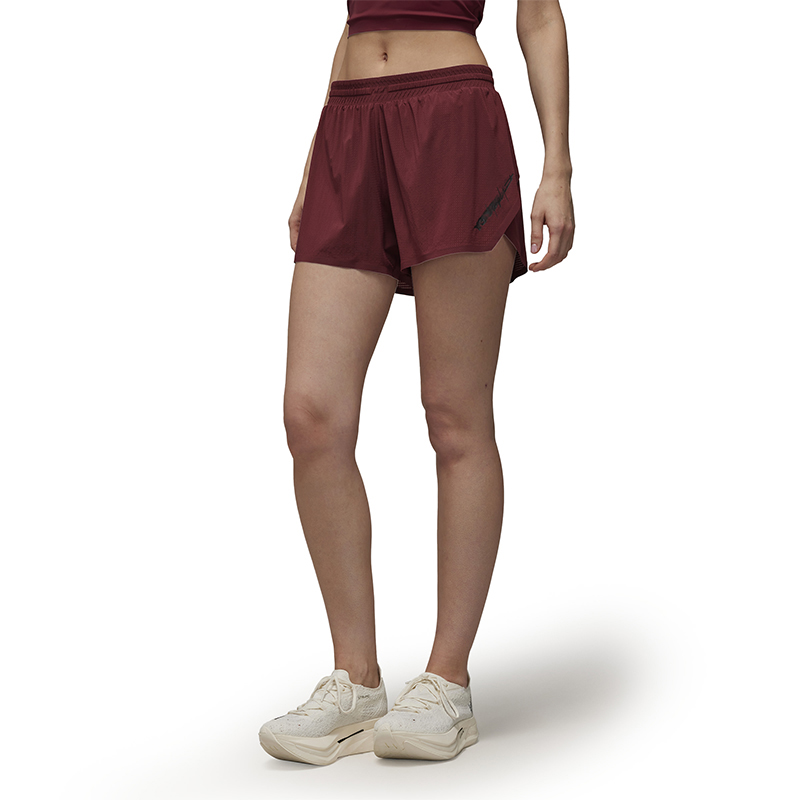 Y 3 Sports Shorts Women’s Burgundy
