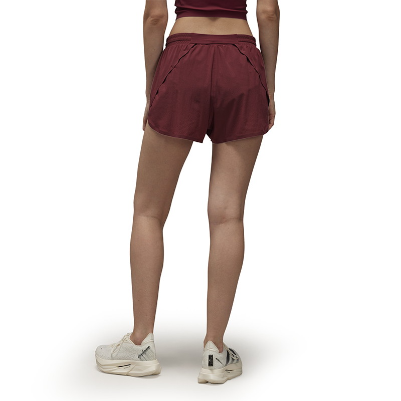 Y 3 Sports Shorts Women’s Burgundy