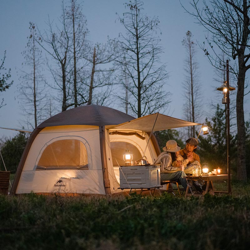 NATUREHIKE Noko AnGo Air Inflatable Tent One room Outdoor Camping Overnight Automatic Tent