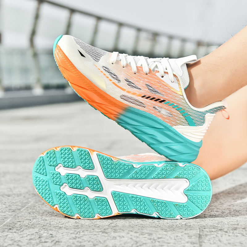 TOMAY Mesh Slip Resistant Abrasion Resistant Slip Resistant Abrasion Resistant Low top Running Shoes Men’s