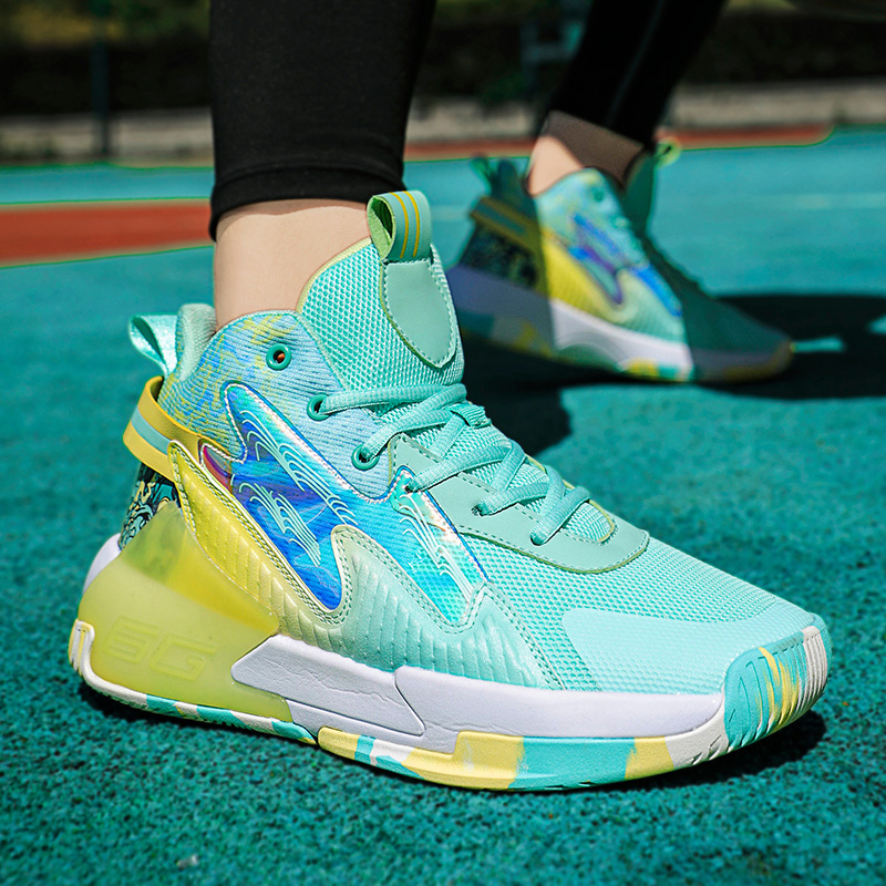 TOMAY TPU Cushioning Abrasion Resistant Cushioning, Wear Resistant Mid top Basketball Shoes Men’s