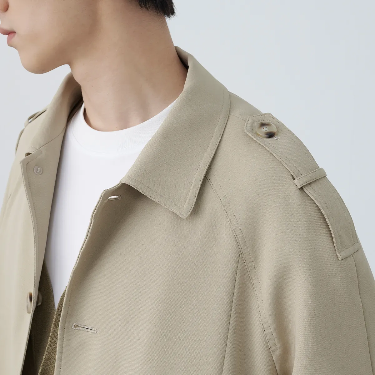 A.B.X Trench Coats Men's