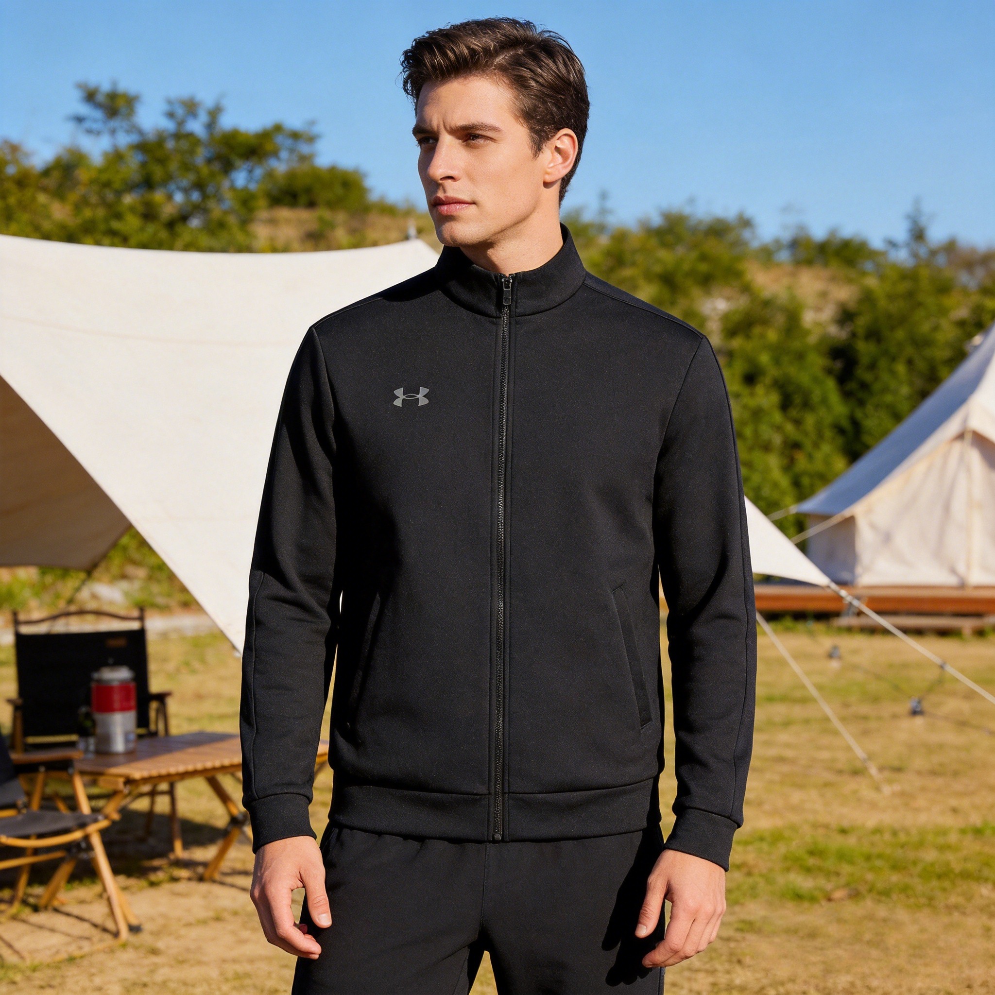 Куртка Under Armour (черная) — фото 7