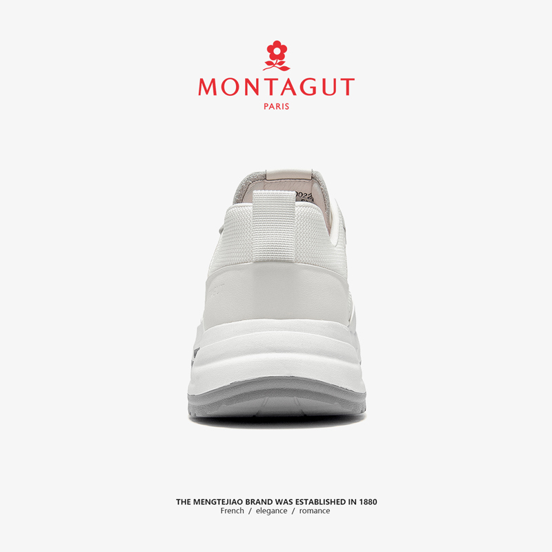 Montagut Top Grain Cow Leather Low top Running Shoes Men’s
