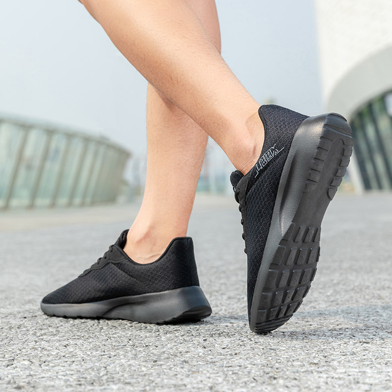 LPMX Running Shoes Unisex Low Top Dark Gray