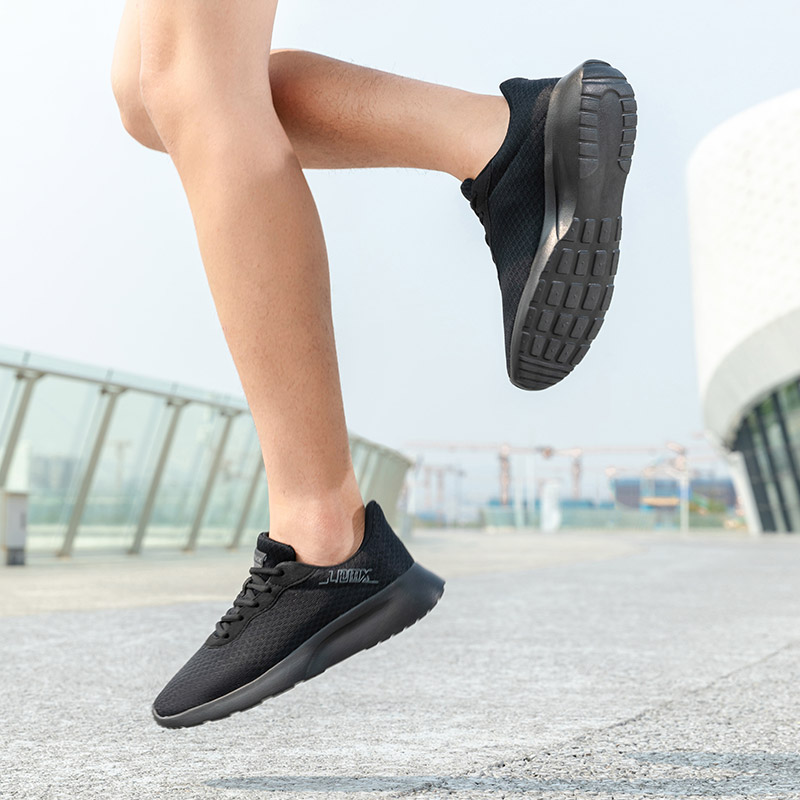 LPMX Running Shoes Unisex Low Top Dark Gray