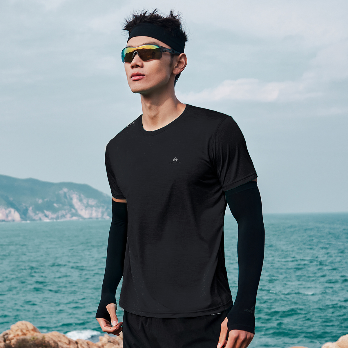 PIONEER CAMP Quick Dry T Shirts Unisex Crew Neck