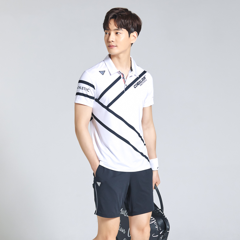 CORALIAN Badminton Jersey Men’s White