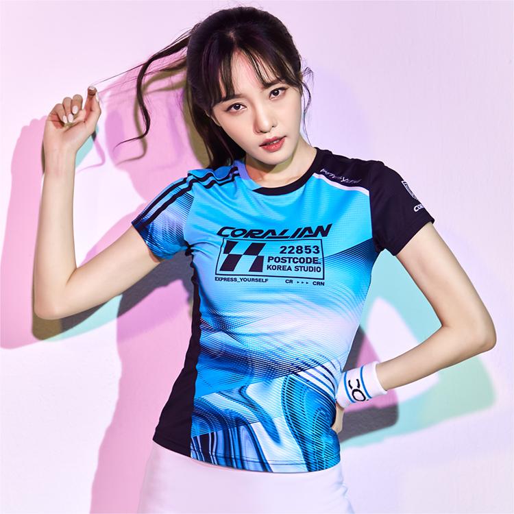 CORALIAN Badminton Jersey Women’s Blue