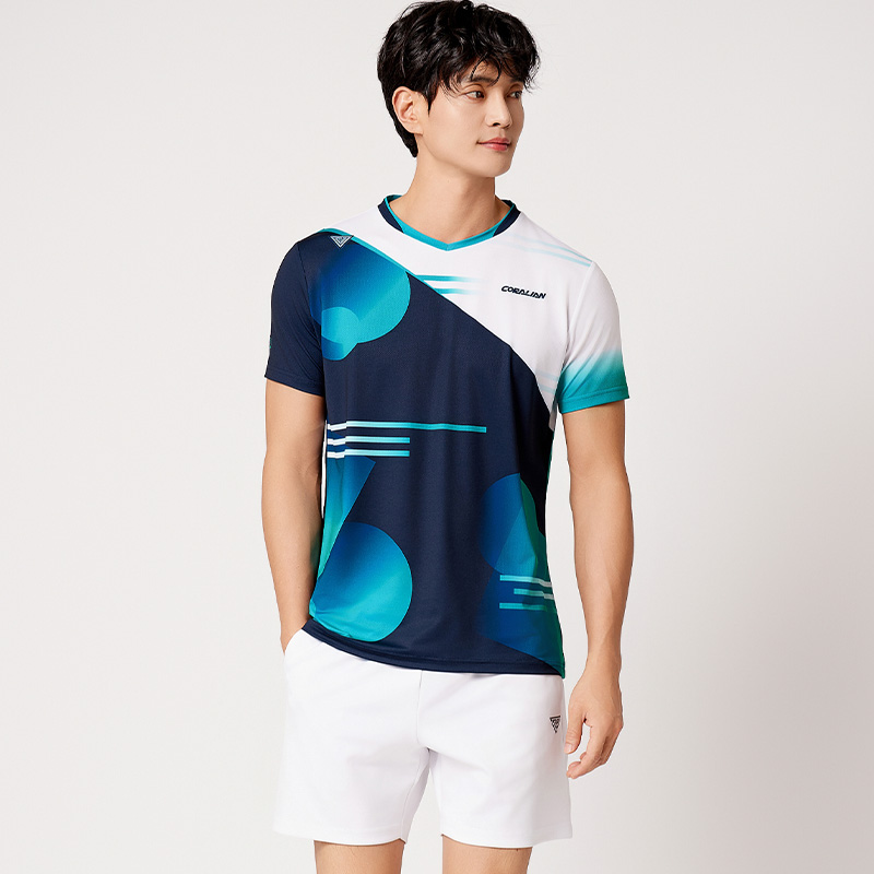 CORALIAN Badminton Jersey Men’s Blue