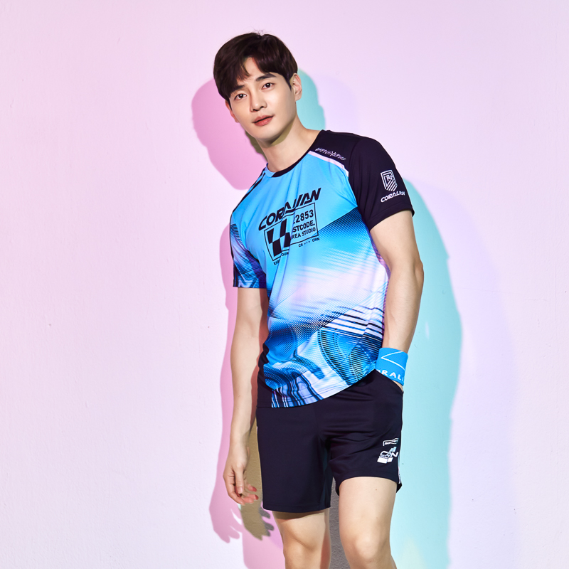 CORALIAN Badminton Jersey Men’s Blue