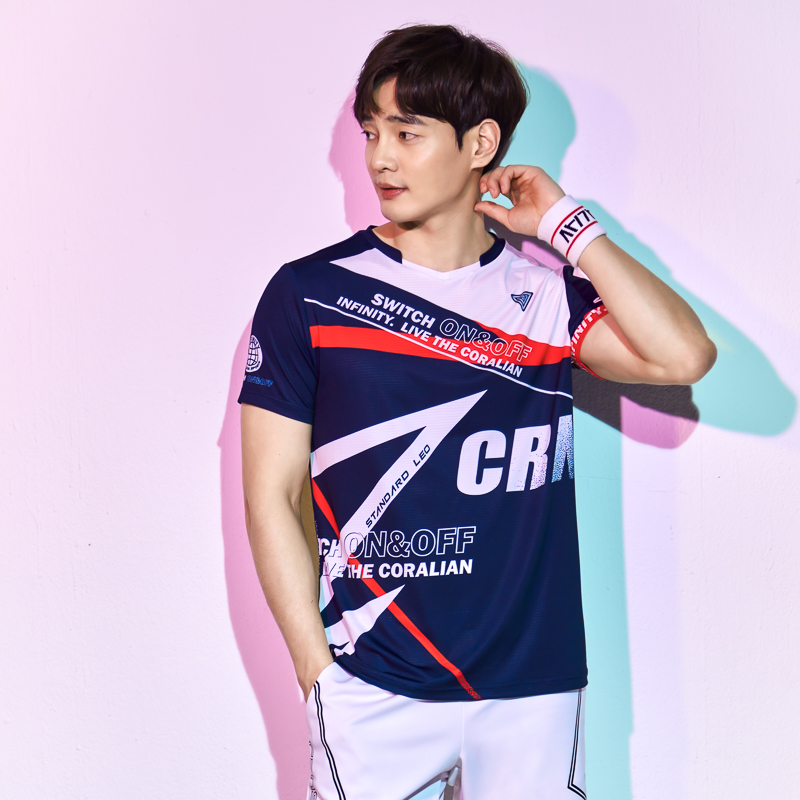 CORALIAN Badminton Jersey Men’s Navy Blue