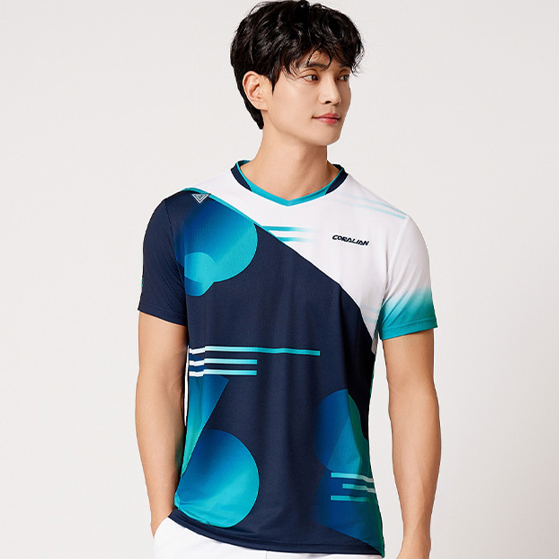 CORALIAN Badminton Jersey Men’s Blue