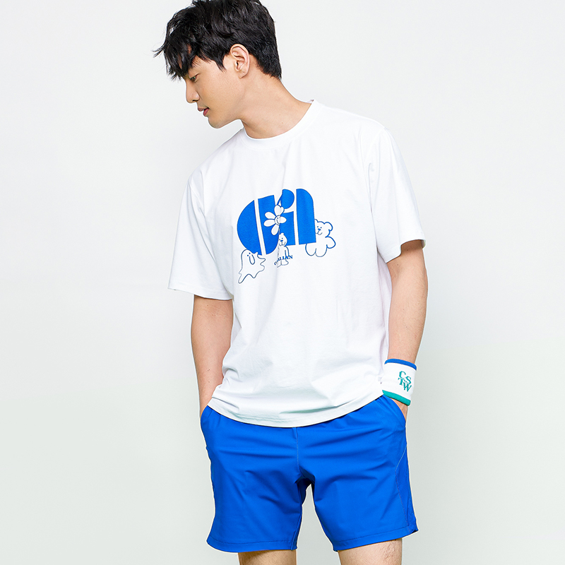 CORALIAN Badminton Jersey Unisex White