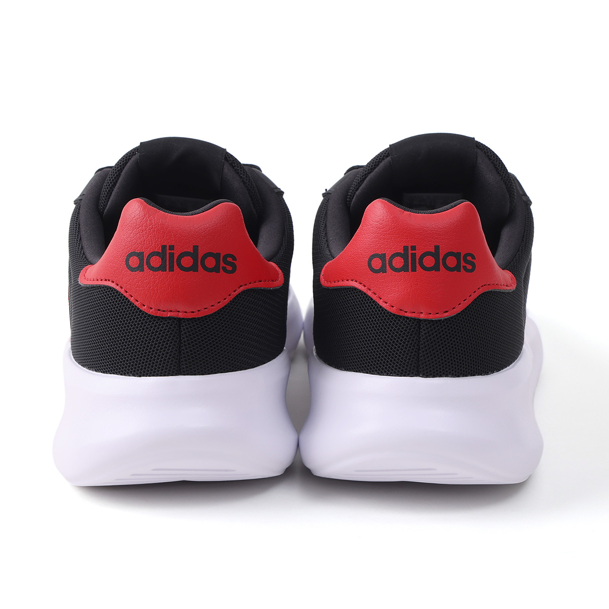 Adidas LITE RACER 3.0 Breathable And Lightweight Low top Running Shoes Men’s Black Red