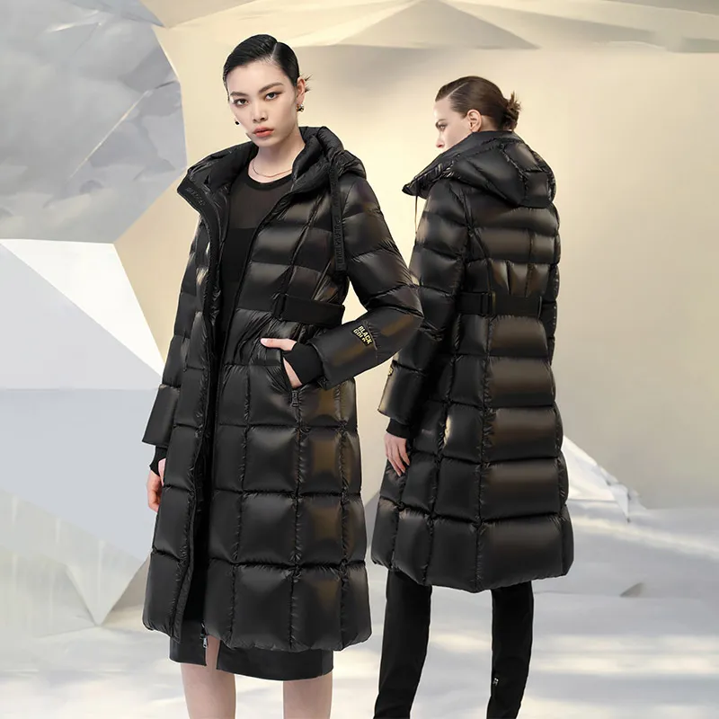GOLDFARM Down Jacket Women's Haute Couture Queen Black