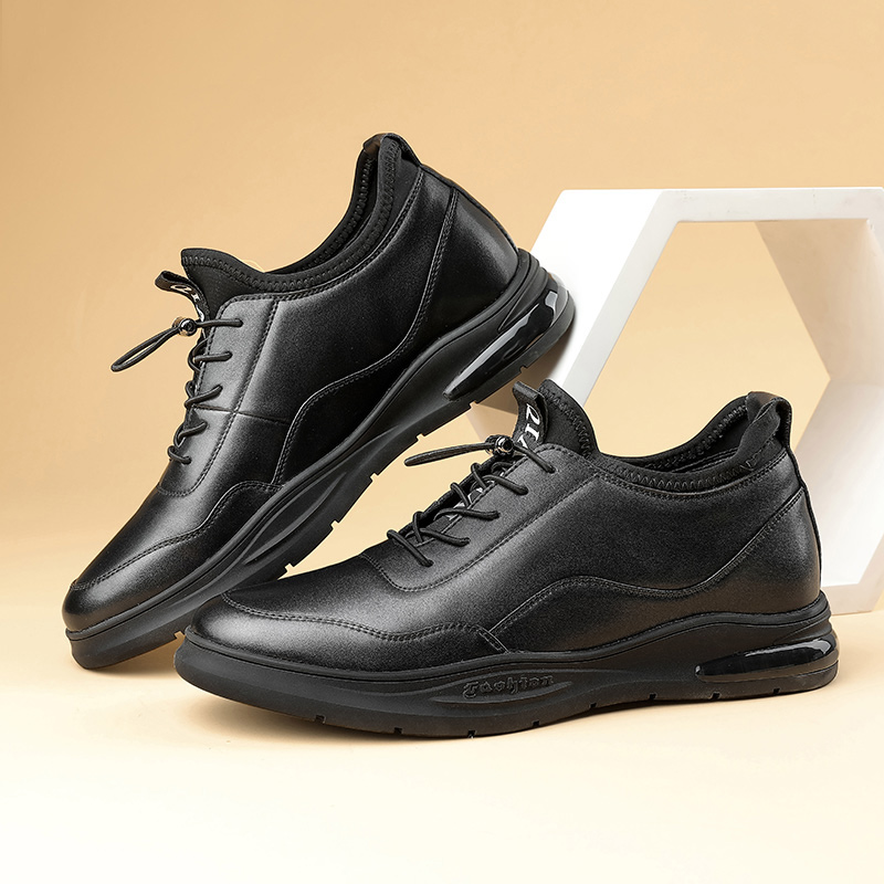 QIAONAI Low top Casual Shoes Men's Black