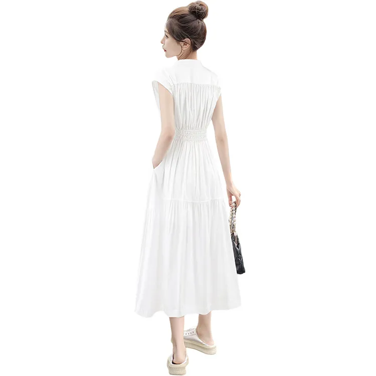 Cypress House Sleeveless Dress Women's White