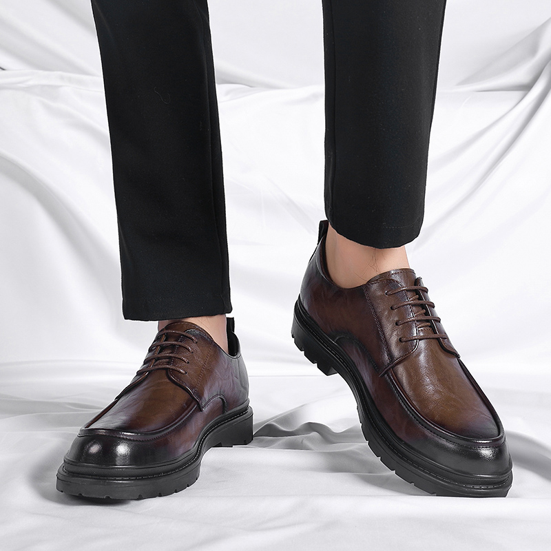 AAA SINCE 1955 Cow Split Leather Casual Shoes Men's