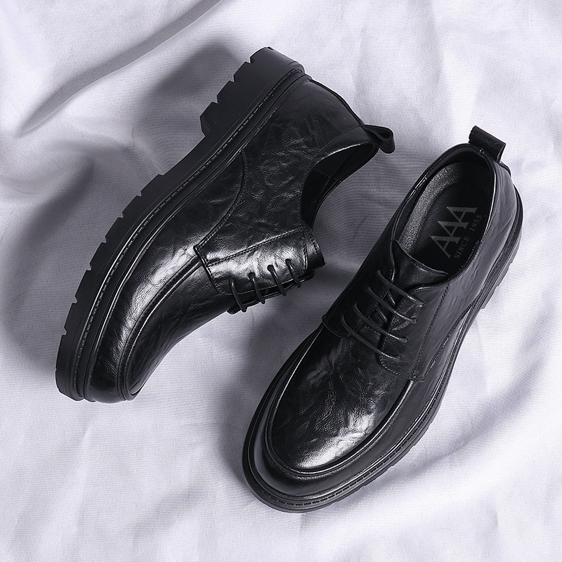 AAA SINCE 1955 Cow Split Leather Casual Shoes Men's