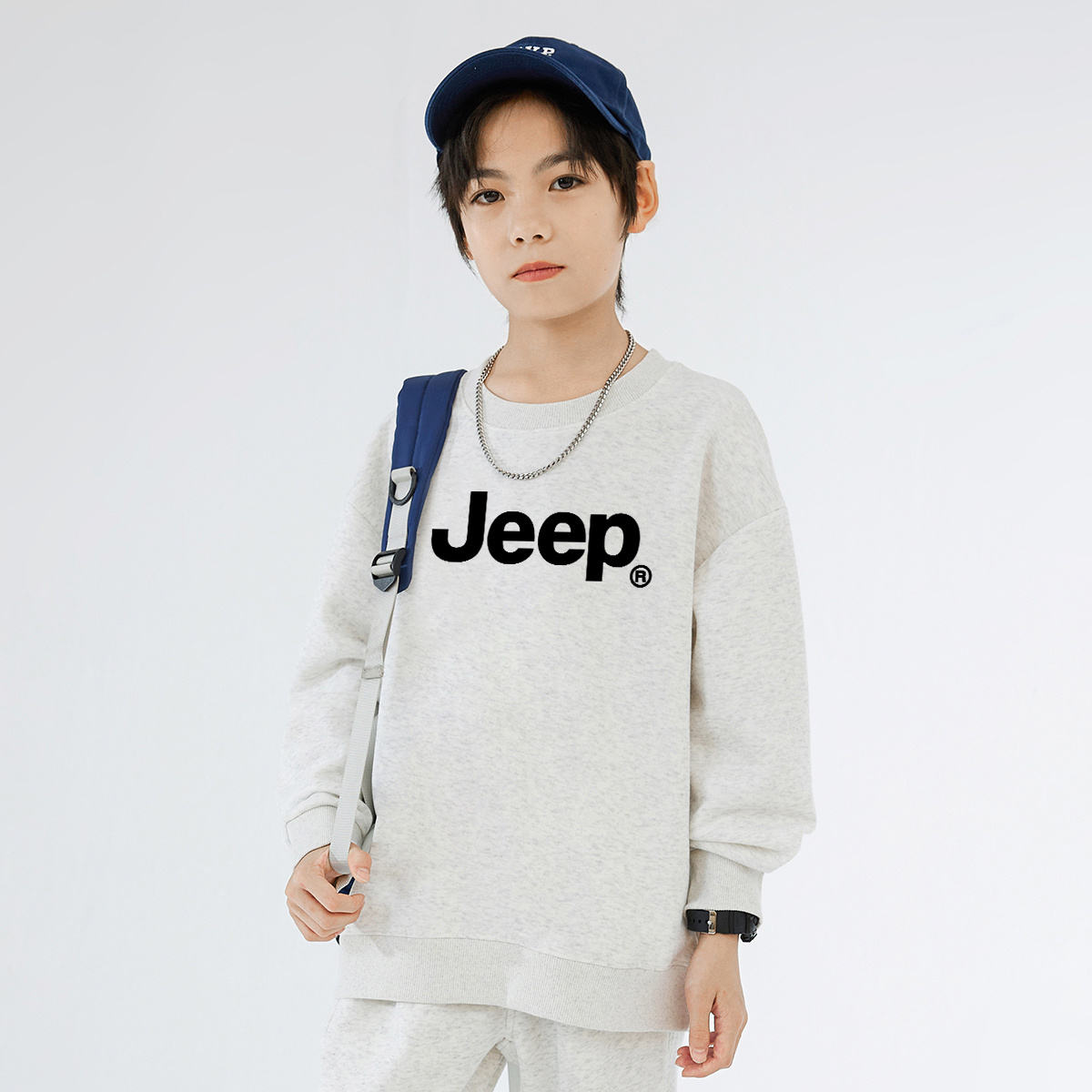 Худи Jeep (синий) — фото 11