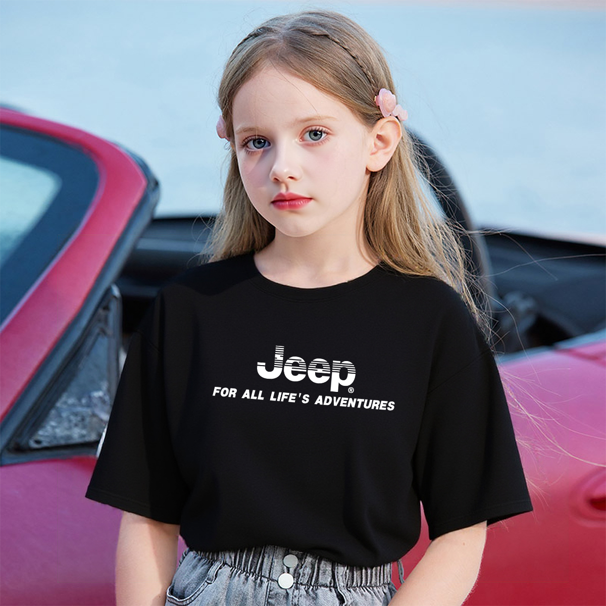 Унисекс футболка Jeep (разноцветный) — фото 4