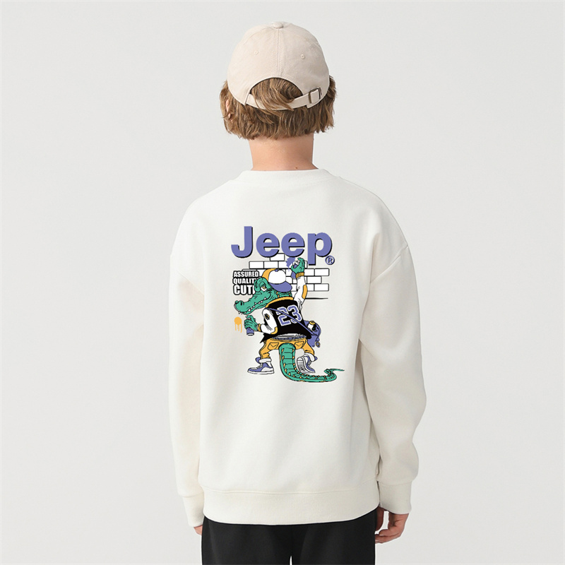 Свитшот Jeep (белый) — фото 4