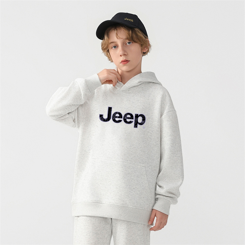 Детское худи Jeep (зеленый) — фото 9