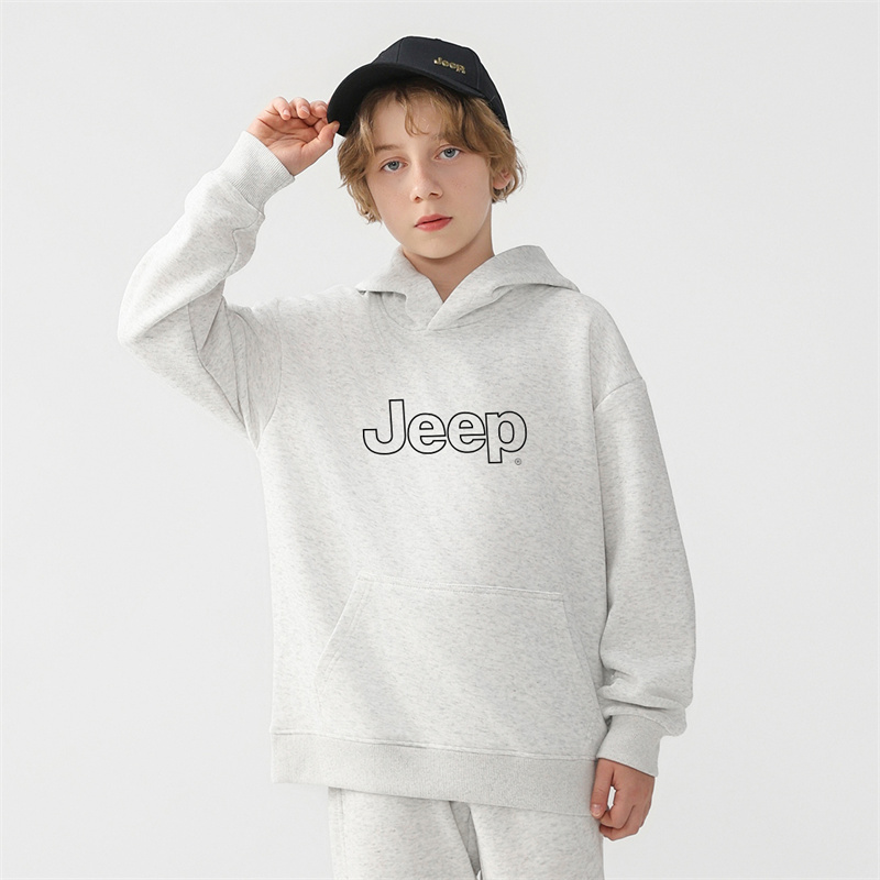 Худи Jeep (серое) — фото 5