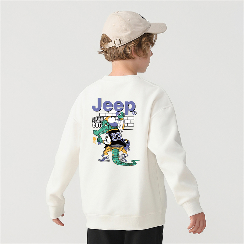 Свитшот Jeep (белый) — фото 5