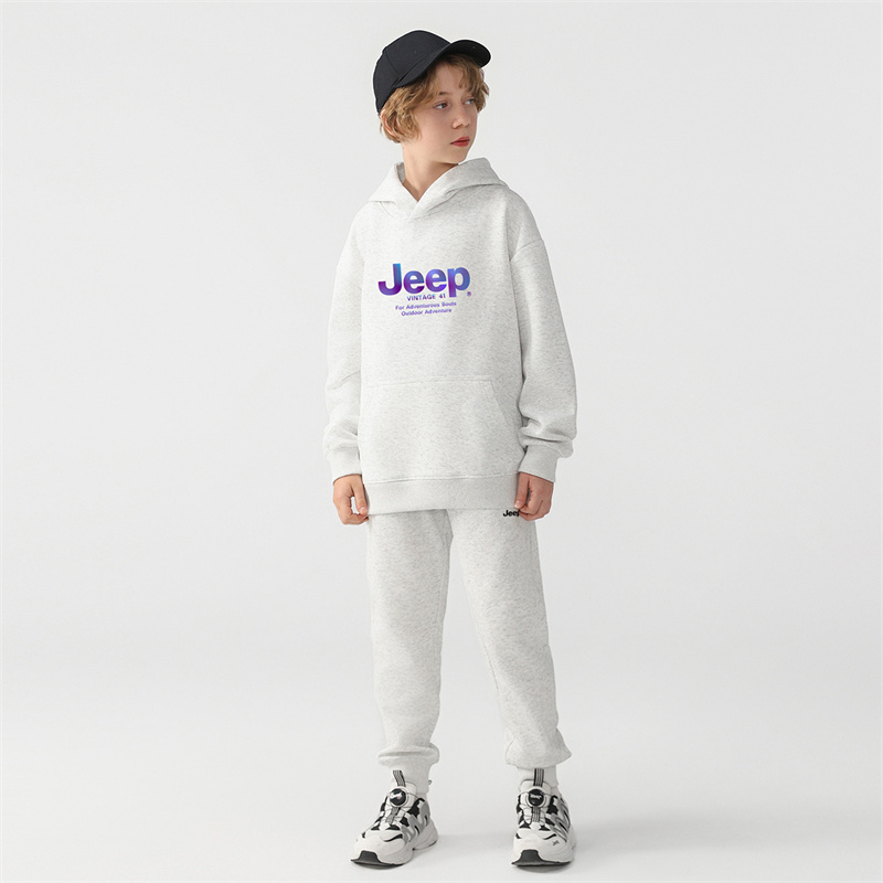 Спортивный костюм Jeep logo (серый) — фото 9