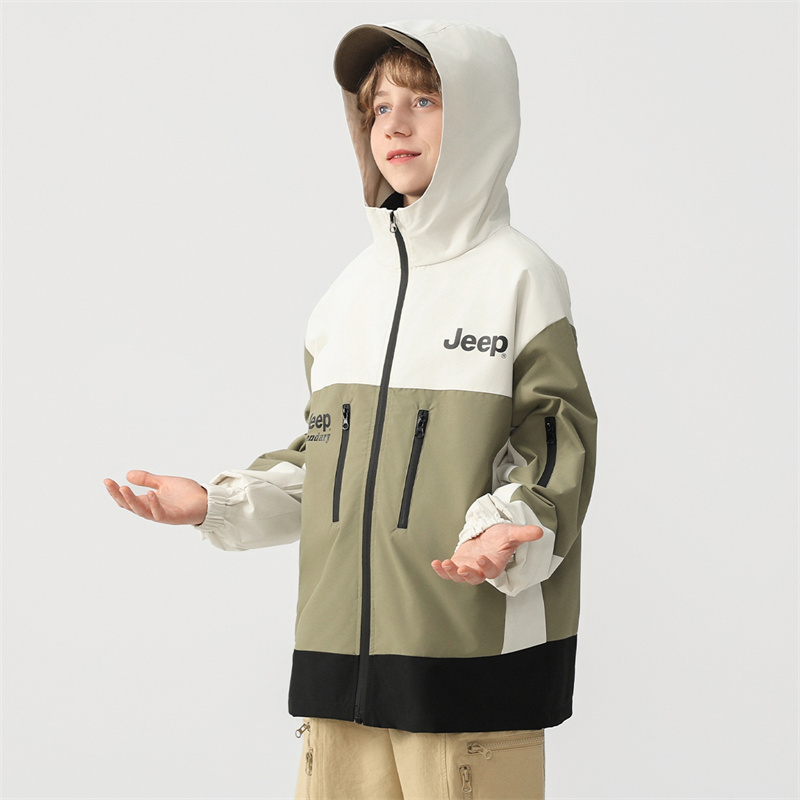 Куртка Jeep 3-in-1 Jacket (сине-зеленая) — фото 3