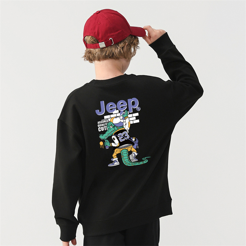 Свитшот Jeep (белый) — фото 12