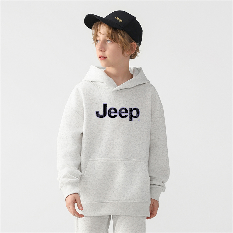 Детское худи Jeep (зеленый) — фото 10