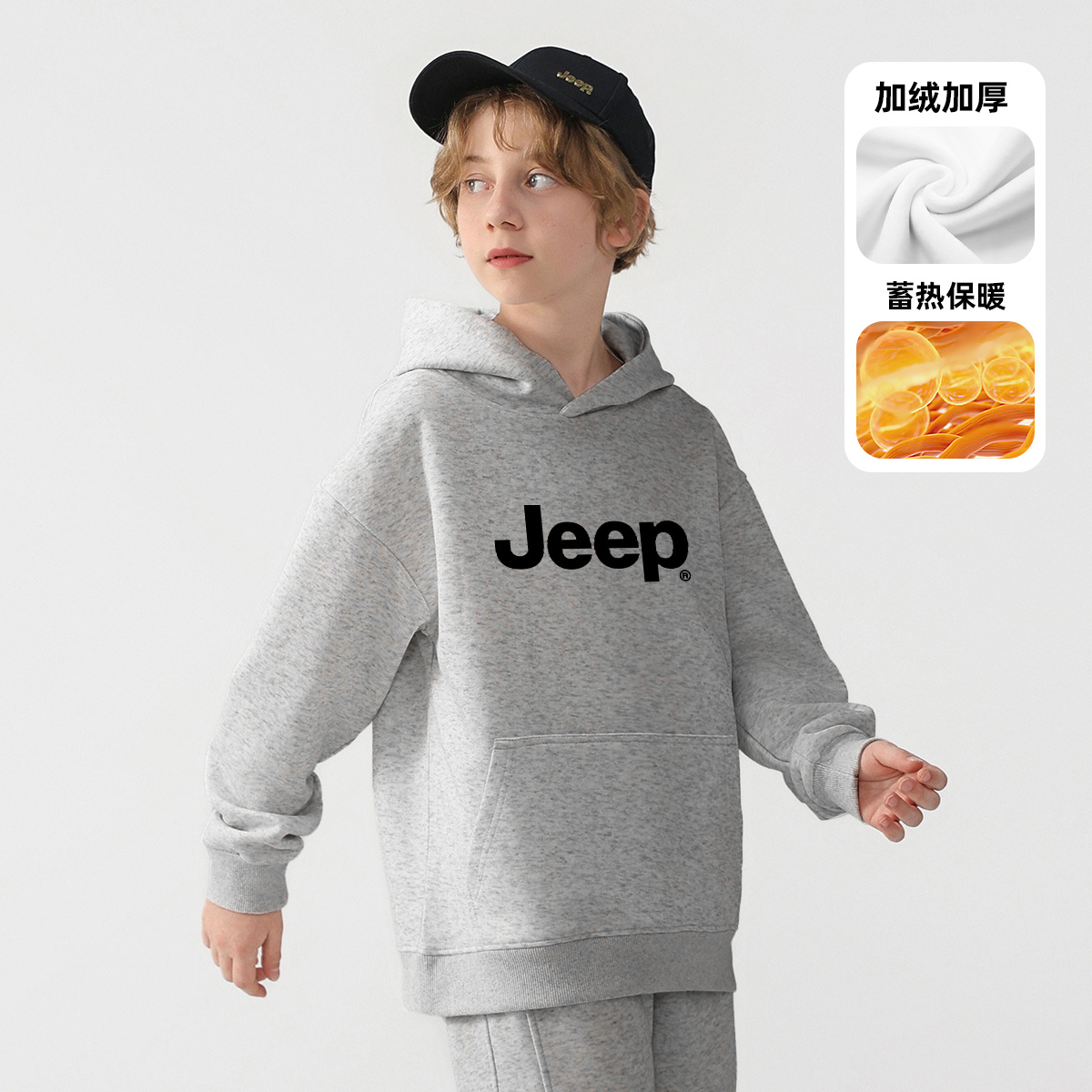 Худи Jeep (синий) — фото 40