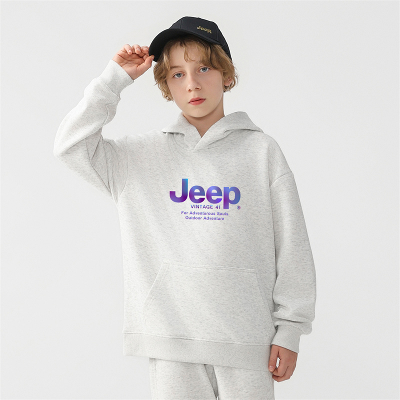 Спортивный костюм Jeep logo (серый) — фото 25