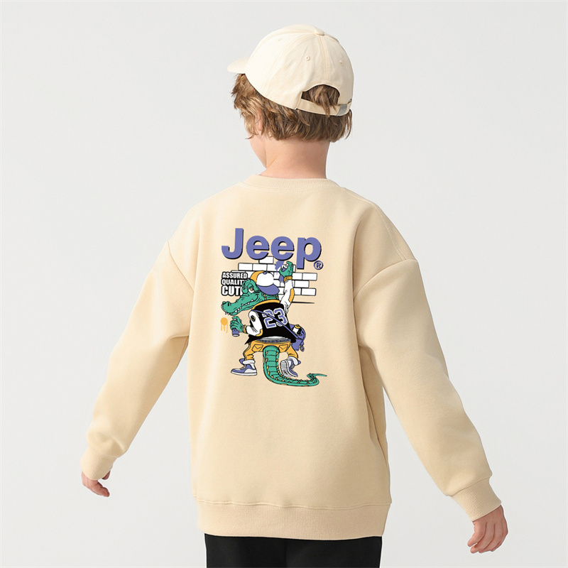 Свитшот Jeep (белый) — фото 35
