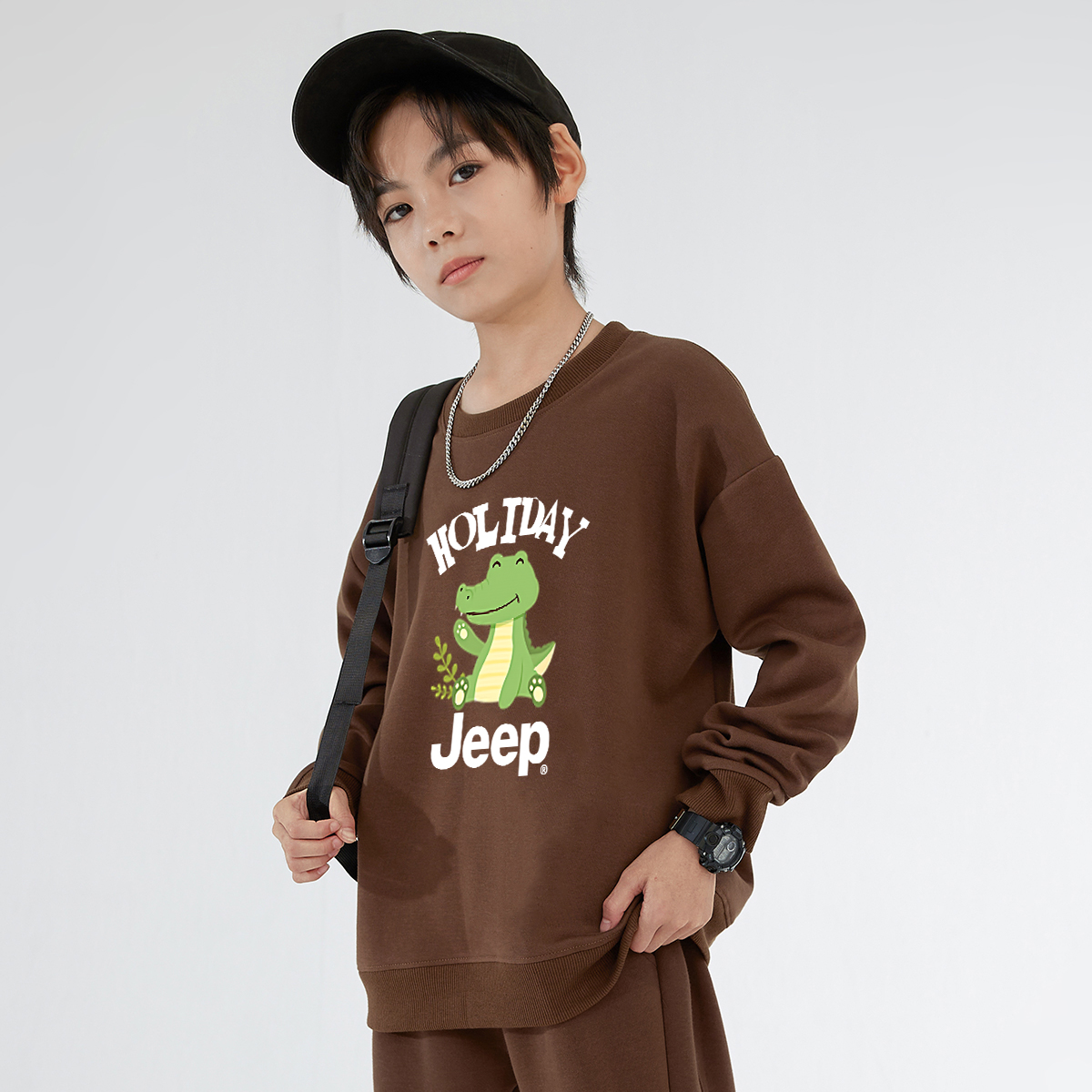 Толстовка Jeep (черная) — фото 15