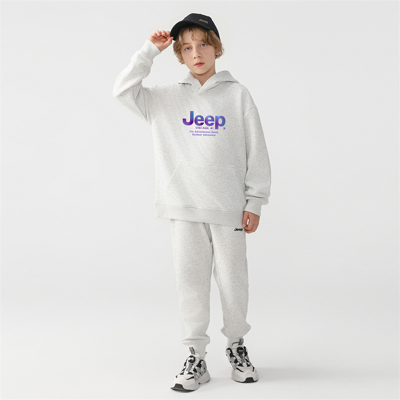 Спортивный костюм Jeep logo (серый) — фото 8