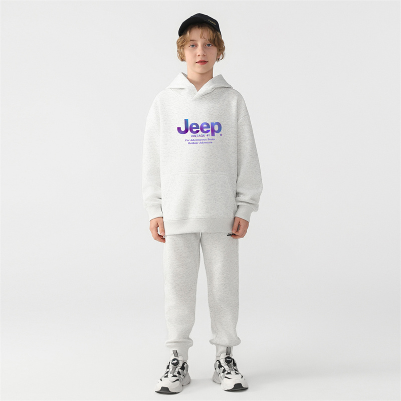 Спортивный костюм Jeep logo (серый) — фото 10
