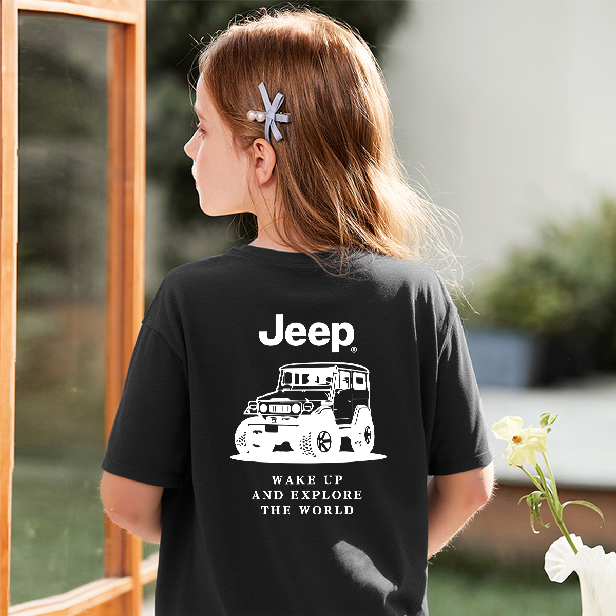 Футболка Jeep (бежевый) — фото 21